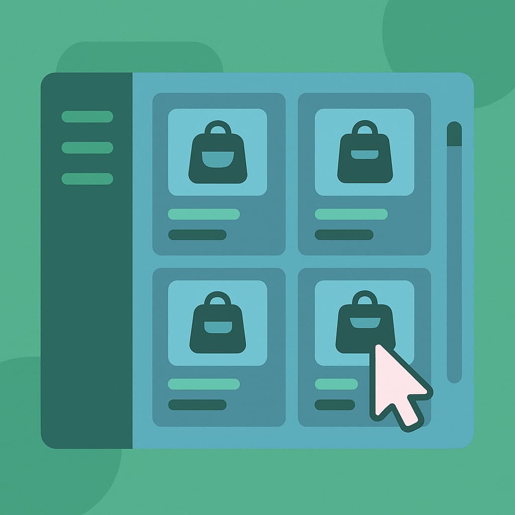 Dynamic pages or product/service catalogs